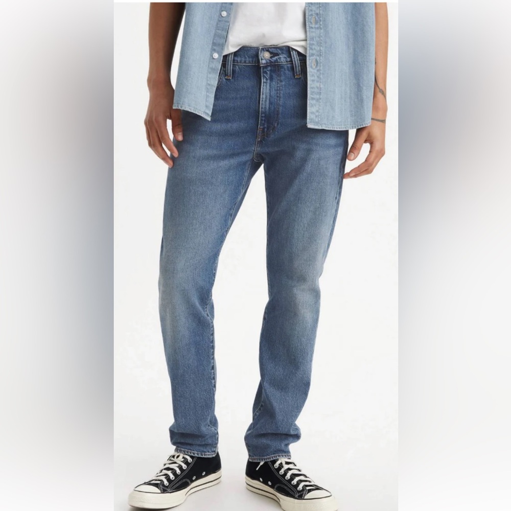 Levi’s 502 Straight Leg Jeans Men’s W30 L32 Blue Denim Tapered Classic